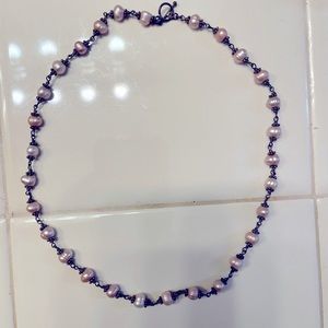 Choker style necklace